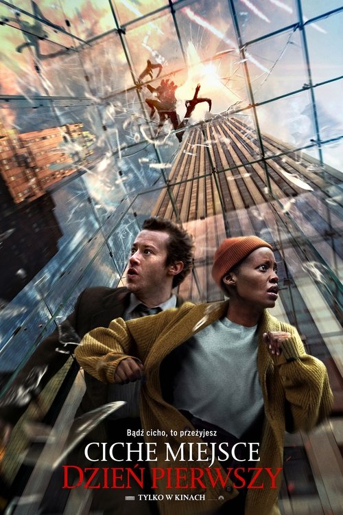 Ciche miejsce: Dzień pierwszy (2024) – plakat filmu