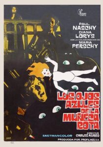 Los ojos azules de la muñeca rota (1974) – plakat filmu