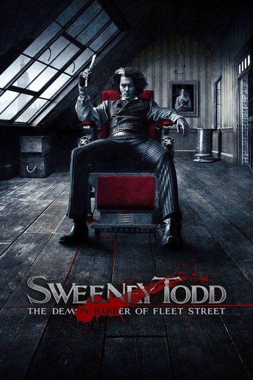 Sweeney Todd: Demoniczny golibroda z Fleet Street (2007) – plakat filmu