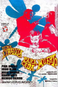 Una libélula para cada muerto (1975) – plakat filmu