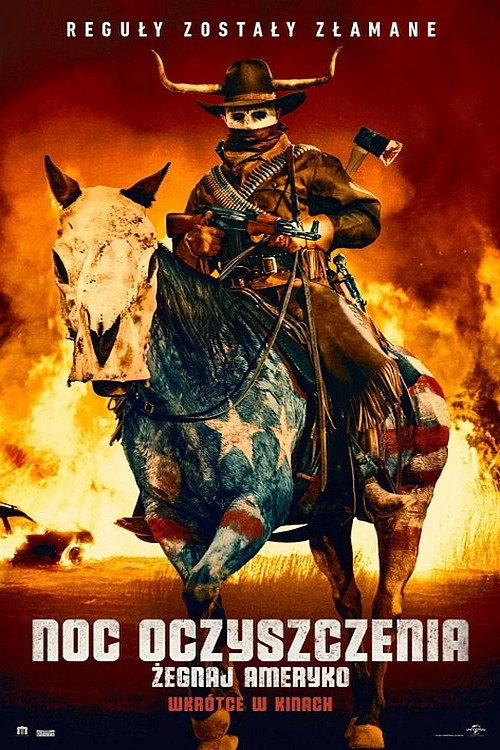 Noc Oczyszczenia: Żegnaj Ameryko (2021) – plakat filmu