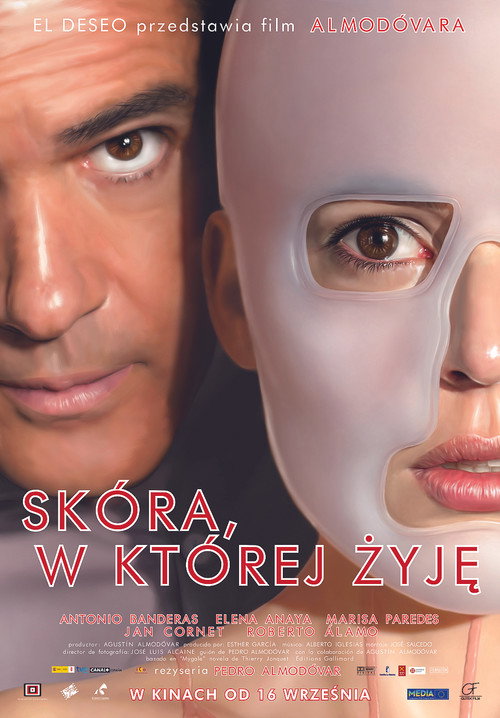 Skóra, w której żyję (2011) – plakat filmu
