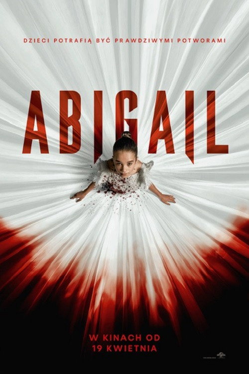 Abigail (2024) – plakat filmu