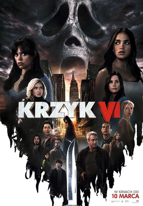 Krzyk VI (2023) – plakat filmu