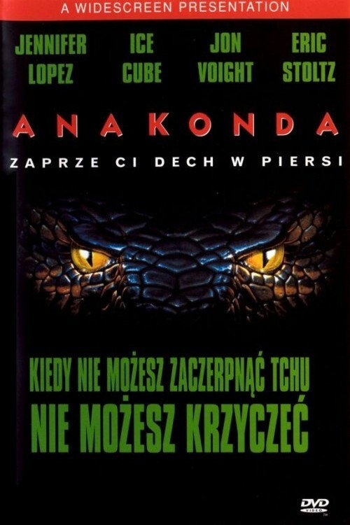 Anakonda (1997) – plakat filmu