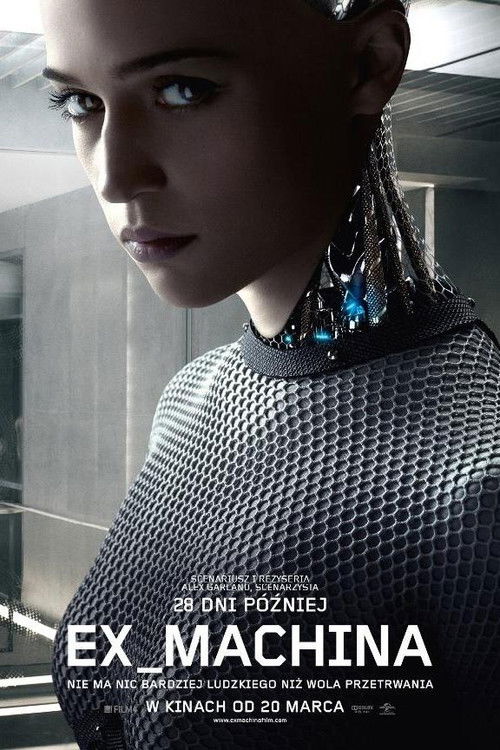 Ex Machina (2015) – plakat filmu