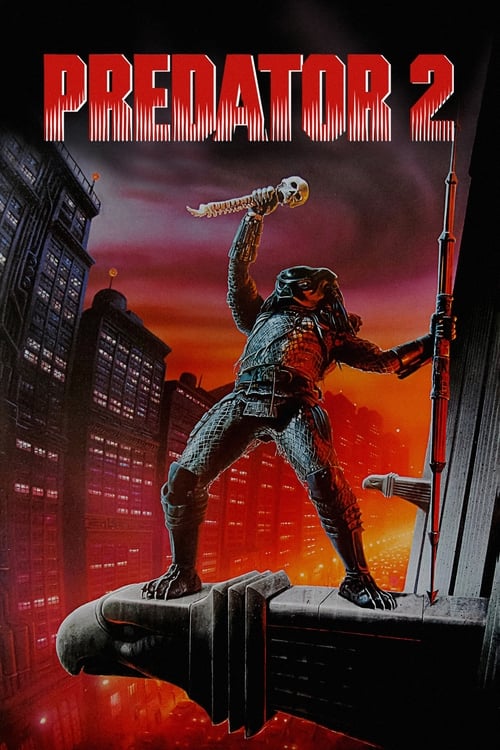 Predator 2 (1990) – plakat filmu