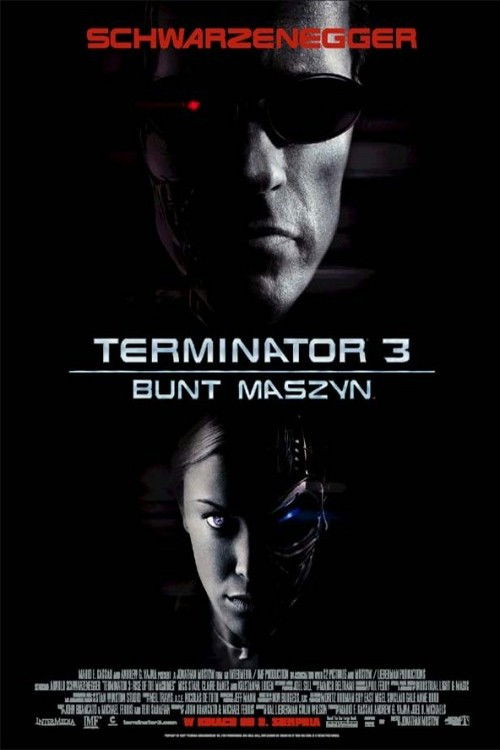 Terminator 3. Bunt maszyn (2003) – plakat filmu