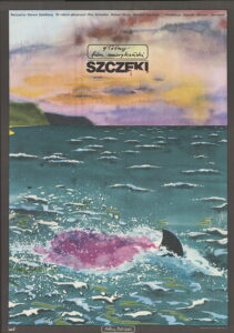 Szczęki (1975) - plakat