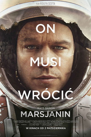 Marsjanin (2015) – plakat filmu