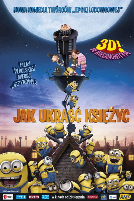 Jak ukraść księżyc? (2010) – plakat filmu