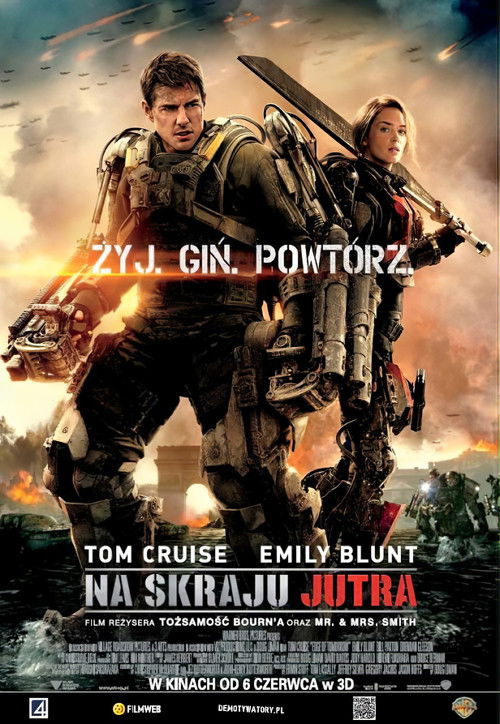 Na skraju jutra (2014) – plakat filmu