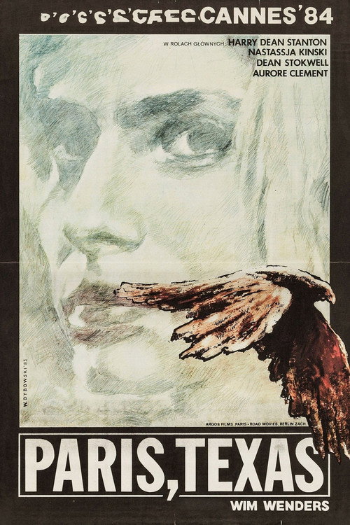 Paryż, Teksas (1984) – plakat filmu