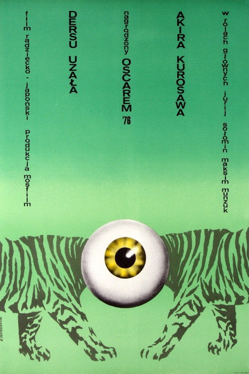 Dersu Uzała (1975) – plakat filmu