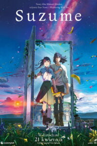 Suzume (2022) – plakat filmu