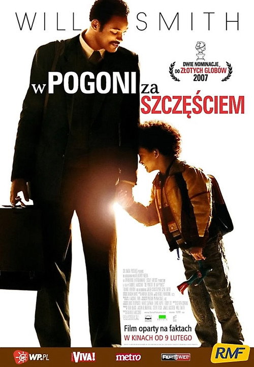 W pogoni za szczęściem (2006) – plakat filmu