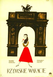 Rzymskie wakacje (1953) – plakat filmu