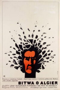 Bitwa o Algier (1966) – plakat filmu