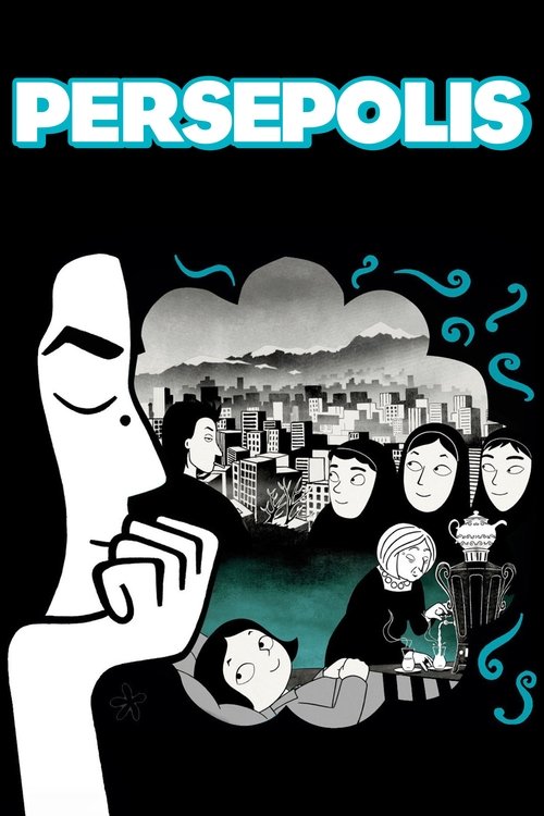 Persepolis (2007) – plakat filmu