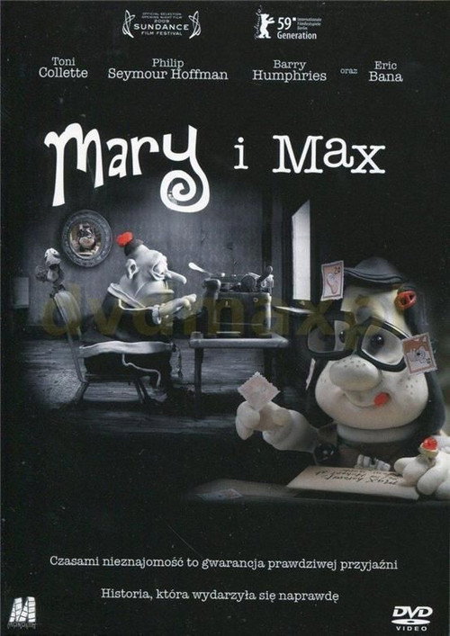 Mary i Max (2009) – plakat filmu