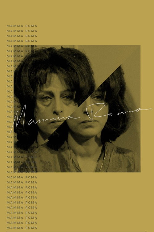 Mamma Roma (1962) – plakat filmu