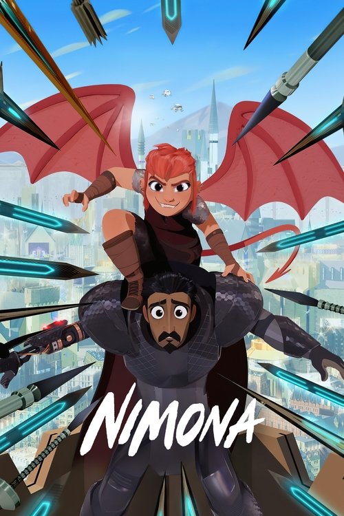 Nimona (2023) – plakat filmu
