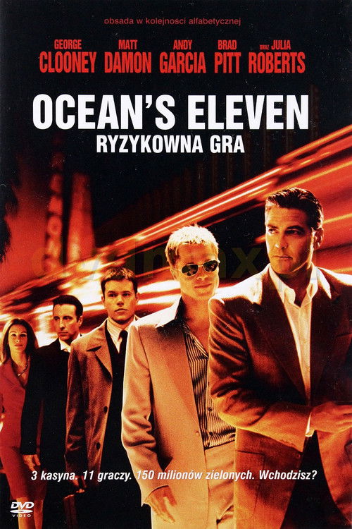 Ocean's Eleven: Ryzykowna gra (2001) – plakat filmu