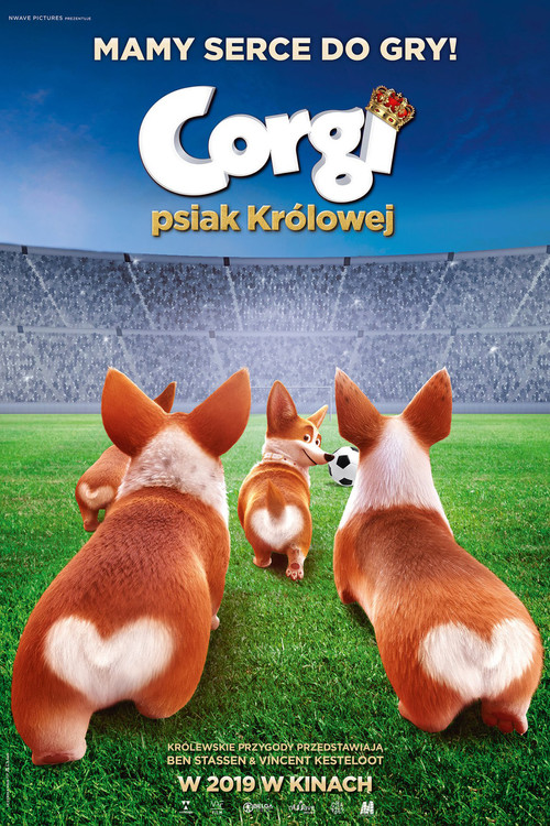 Corgi, psiak królowej (2019) – plakat filmu