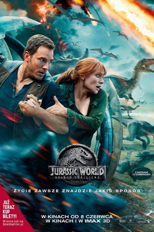 Jurassic World: Upadłe Królestwo (2018) – plakat filmu