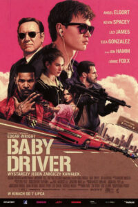 Baby Driver (2017) – plakat filmu