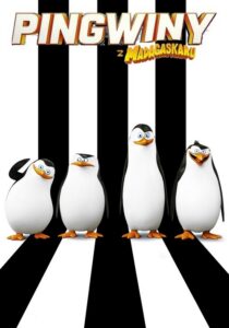 Pingwiny z Madagaskaru (2014) – plakat filmu