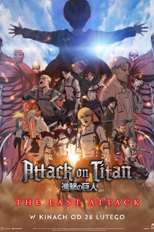 Attack on Titan: THE LAST ATTACK (2024) – plakat filmu