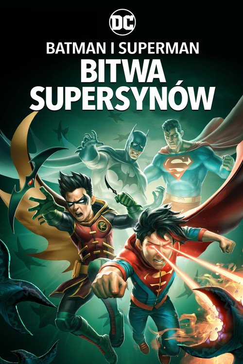 Batman i Superman: Bitwa Supersynów (2022) – plakat filmu