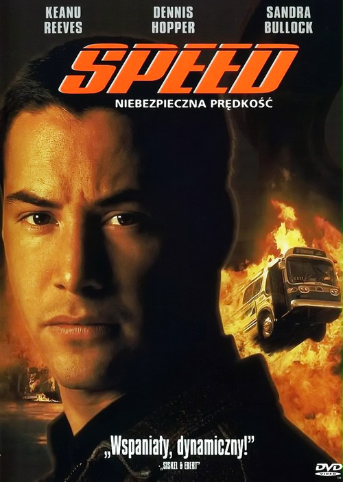 Speed: Niebezpieczna prędkość (1994) – plakat filmu