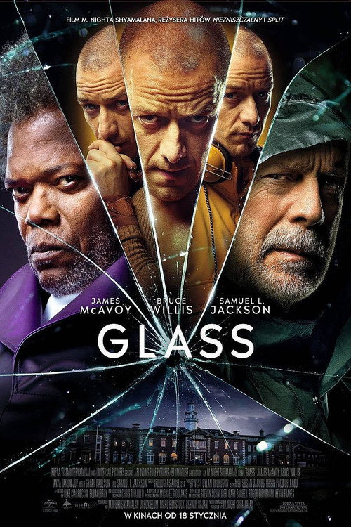 Glass (2019) – plakat filmu