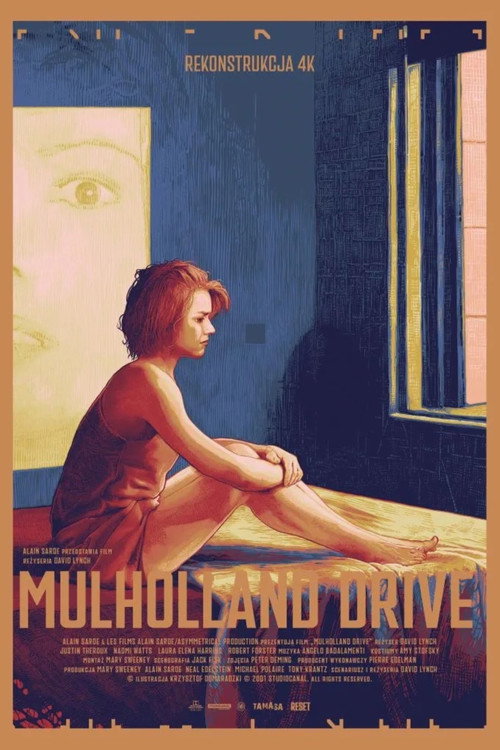 Mulholland Drive (2001) – plakat filmu