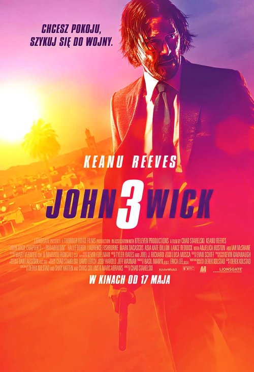 John Wick 3 (2019) – plakat filmu