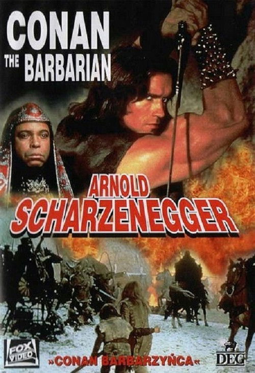 Conan Barbarzyńca (1982) – plakat filmu