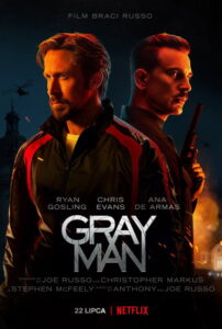 Gray Man (2022) – plakat filmu