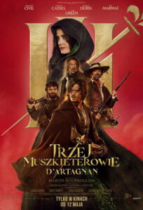 Trzej muszkieterowie: D'Artagnan (2023) – plakat filmu