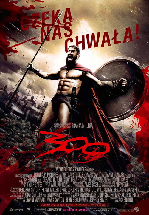 300 (2007) – plakat filmu