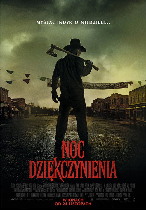 Noc Dziękczynienia (2023) – plakat filmu