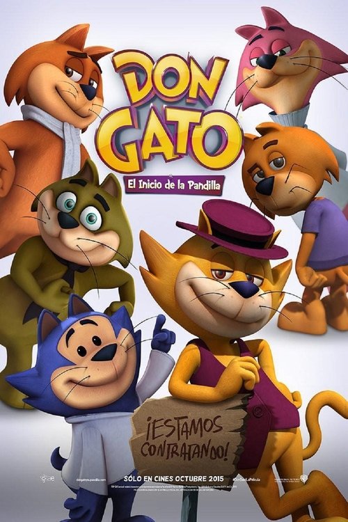 Don Gato: El Inicio de la Pandilla (2015) – plakat filmu