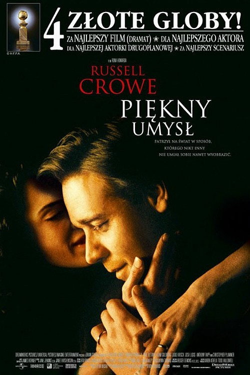 Piękny umysł (2001) – plakat filmu