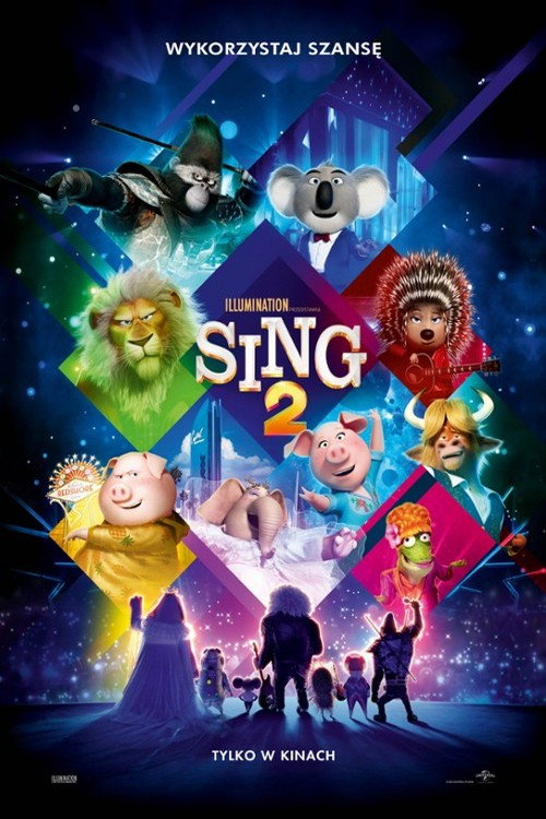 Sing 2 (2021) – plakat filmu