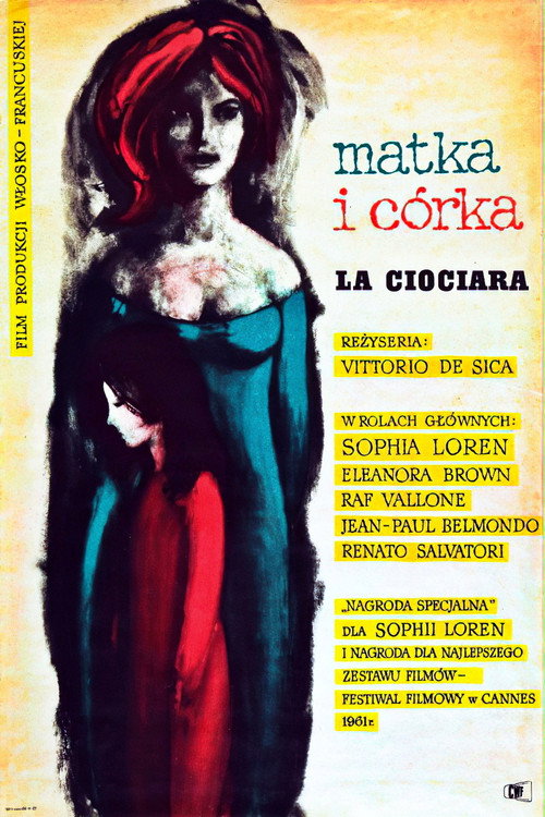 Matka i córka (1960) – plakat filmu