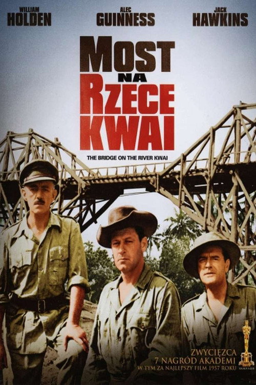 Most na rzece Kwai (1957) – plakat filmu