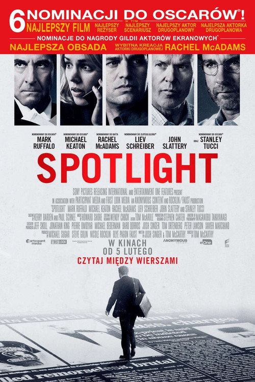 Spotlight (2015) – plakat filmu