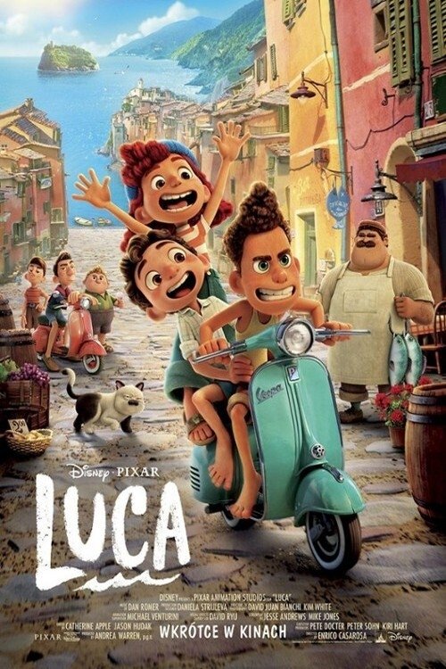 Luca (2021) – plakat filmu
