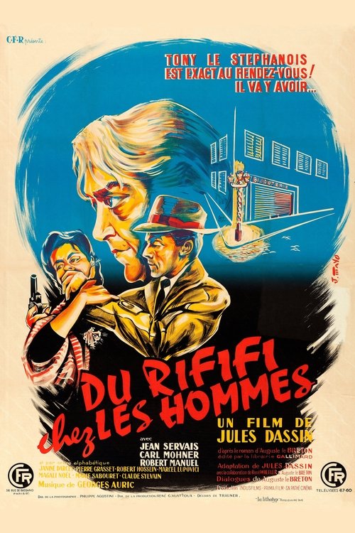 Rififi (1955) – plakat filmu